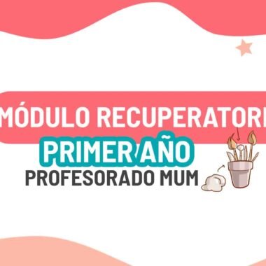 RECUPERATORIO 1º AÑO PROFESORADO